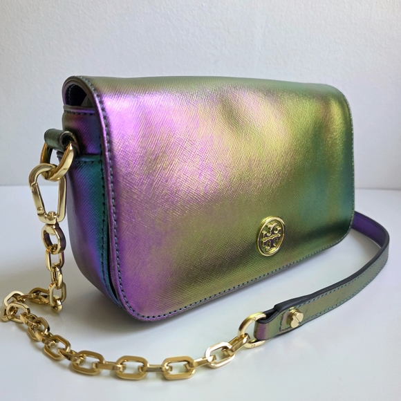 Tory Burch Handbags - Tory Burch Hologram Iridescent Robinson Crossbody